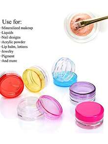10pcs Cream, Skincare, Personal Care, Toiletry And Multi-Purpose Refillable Containers - Multicolor - View 5