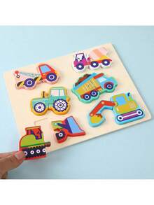 Juego de rompecabezas geométricos de madera 3D: una herramienta para promover la educación temprana y el desarrollo cognitivo de los niños, juguetes para niños, rompecabezas de madera 3D, juguetes de madera, rompecabezas, rompecabezas de madera, rompecabezas, juguetes de madera, rompecabezas de madera - Multicolor - Ver 6