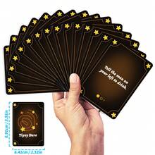 朋友聚会饮酒游戏卡牌，趣味醉酒挑战游戏卡牌 - 黑色 - 查看 7