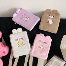 Cartoon Plush Tablet Sleeve Bag, Protective Inner Case For 10.5" & 11" Apple IPad, Tablet, Learning Pad - Multicolor - View 4