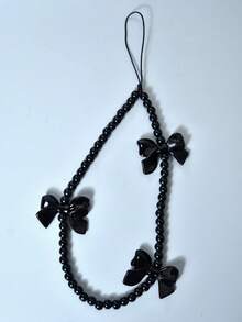 1pc Chic Butterfly Beaded Lanyard, Versatile Phone Strap, Suitable As Gift For Mother, Family, Friends, Birthday, Holiday - Multicolor - View 14