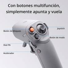 RC Motion 2 - Controlador Inteligente inmersivo operación multidireccional Accesorio para Drones Multifuncional e intuitivo para FPV Compatible con  Avata - gris - Ver 5