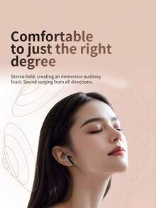 Earbud Nirkabel Bluetooth Acer OHR546TWS: Desain in-ear dengan casing pengisi daya, peredam kebisingan untuk panggilan, suara stereo, nyaman dipakai, cocok untuk bisnis, olahraga, lari, dan kebugaran, kompatibel dengan ponsel iOS/Android. - Satu-Ukuran - View 5