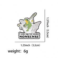 Cute Frog Series Enamel Pin Funny Animals Quotes Brooch Pins Lapel Pin Badge On Backpack Clothing Accessories Jewelry Friends Gifts - Green - View 22