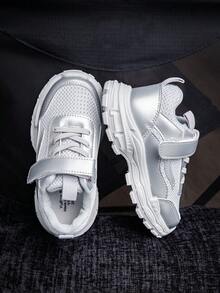 婴幼儿/儿童休闲时尚运动鞋 - 銀色 - 查看 5