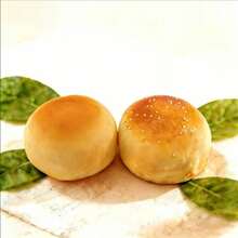 Slow Rebound Simulation 10cm Round Bread PU Kneading And Decompression Toy Ornament Keychain Pendant Can Be Hung On A Backpack, Decompressed, And Placed On A Desktop - Multicolor - View 4