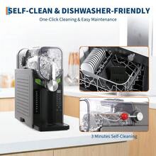 Máquina para Hielos Molidos/Granizados 68 oz (2 Litros) - Elaborador de Granizados para Hogar con Pantalla LED y Autolimpieza, No Necesita Hielo y Función de Reserva con Un Toque, 6 Programas Preestab - SBL-2408A - Ver 6