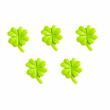 5/10pcs Set, St. Patrick's Day Four-Leaf Clover Fridge Magnets, Cartoon Leaf Refrigerator Stickers, Cute Decorative Magnets, Personalized Fridge Magnets, Suitable For Kitchen Or Office, St. Patrick's Day Gift - Multicolor - View 11