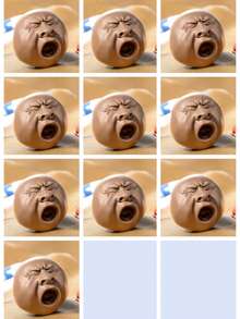 Pistolet na wodę z zabawną buźką i ziewającym sprayem, kieszonkowa gra Tea Pet ziewający pistolet na wodę, zraszacz z funkcją naciskania, psotny pistolet na wodę, kreatywna ozdoba - Brązowy - Zobacz 10