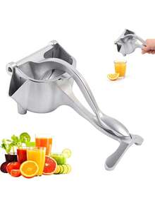 Heavy Duty Metal Manual Citrus Juicer, Premium Handheld Lemon Lime Juicer, Effortless Squeezing Easy Clean, Kitchen Bar Essential Fruit Juicer - Nhiều màu - Xem 1
