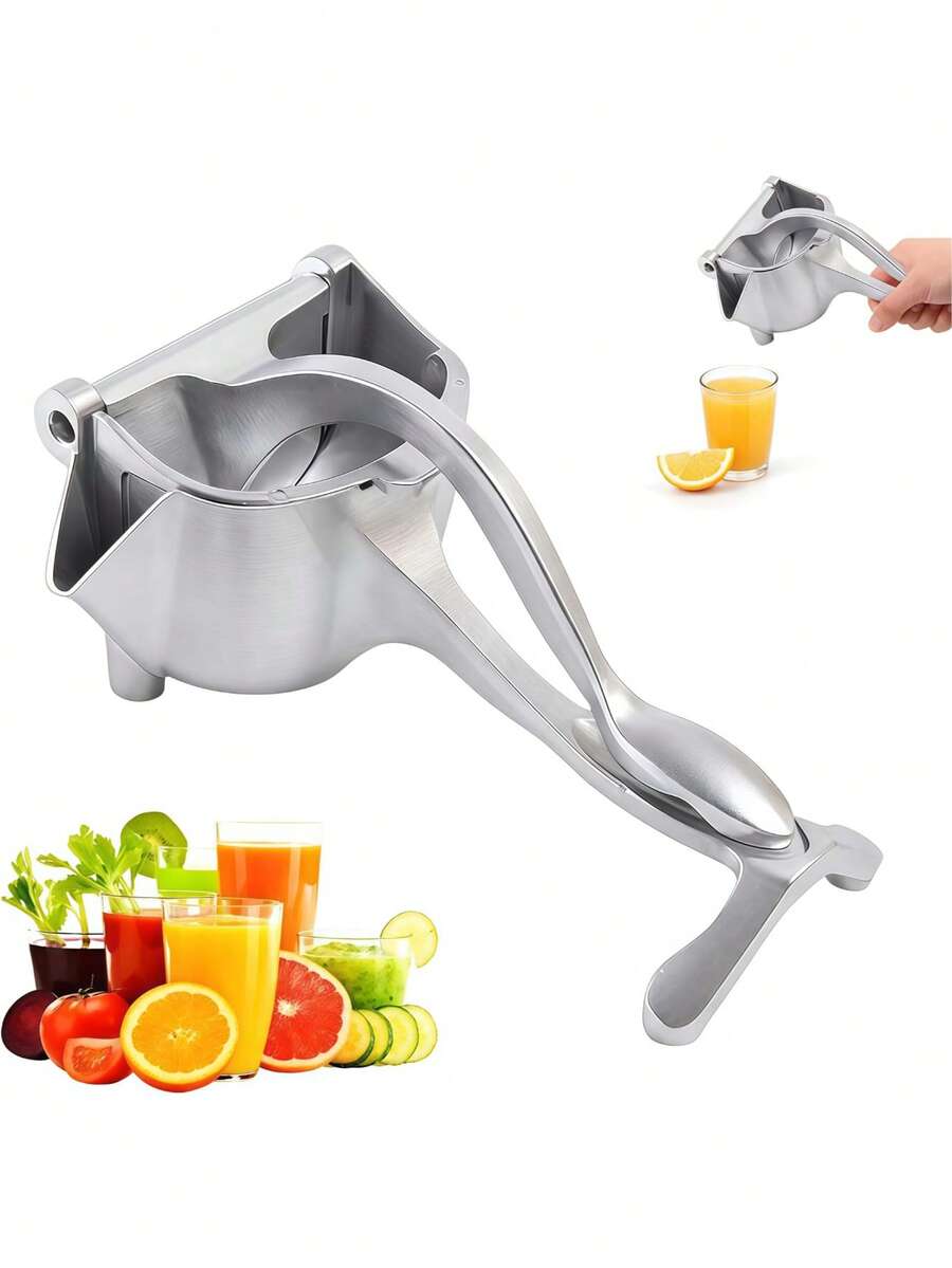 Heavy Duty Metal Manual Citrus Juicer, Premium Handheld Lemon Lime Juicer, Effortless Squeezing Easy Clean, Kitchen Bar Essential Fruit Juicer - Nhiều màu - Xem 1
