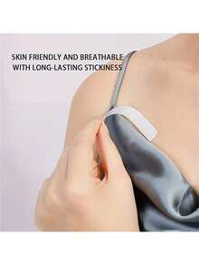 36/72-Piece Double-Sided Fashion Tape, Women's Transparent Double-Sided Tape, Traceless Invisible Breast Enhancement Tape, Strong Clothing Glue, Clothing Anti-Fall Accessories, Sticker Fixing, Preventing Exposure, Skin Protection/Body Care Tools/Holiday Essentials/Camping/Travel Essentials/Wedding/Christmas Gifts/Halloween Gifts - A - View 6