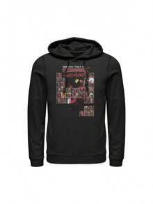 Loungewear Fleece Hoodienew England Patriots&Patriots&Seahawks&&Essentials Hoodie&Hoodies For WomenMen's  Deadpool Periodic Table  Pull Over Hoodie Versatile Unisex Pick For Layering - 黑色 - 查看 1