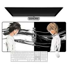 XL 600X300mm Anime Mousepad HD Printing Computer Gamer Locking Lock Edge Mouse Pad XXL 900x400mm Keyboard PC Desk Pad - 15 - Xem 7