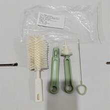 طقم فرشاة كوب متعددة الوظائف 3 في 1: فرشاة زجاجة طويلة + فرشاة تنظيف الأخاديد + فرشاة القش. كوب واحد، استخدامات متعددة، تنظيف شامل، شعيرات ناعمة، غير كاشطة، تخزين معلق، توفير مساحة. تنظيف عميق لبقع القهوة والبقايا الشاي والبقايا في الزجاجات، أداة تنظيف مطبخ أساسية! - فرشاة تنظيف متعددة الوظائف من السيليكون - مشاهدة 11