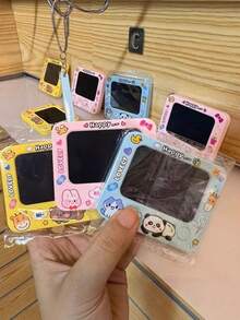 Mini Portable Handwriting Board, Mini Doodle Drawing Board Keychain, Suitable For Decorating Student Backpacks, Back To School Season, School Supplies, Office Supplies - Rectangle - View 6