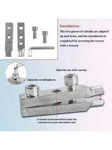 New Faucet Angle Valve Broken Wire Extractor Tool For Faucet Angle Valve Wire Remover Tool Portable Tap Water Pipe Repair Kit - Faucet Angle Valve Broken Wire Remover - View 7