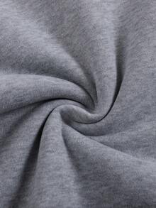 Disney Official Authorized Classic Mickey Disneyland 1955 Iconic Print Boys Fun Sweatshirt Comfortable Easy To Wear Casual School Outings Weekend Activities - 灰色 - 查看 3