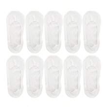 Women Summer Silicone Non-Slip No Show Socks Invisible Thin Ice Silk Boat Sock Breathable Soft Elastic Shallow Mouth Socks - Multicolor - View 9