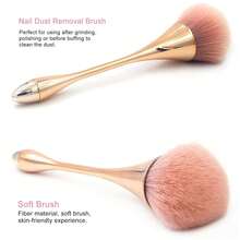 Premium Large Makeup Brush For Effortless Blending And Setting - 1 cái - Xem 3