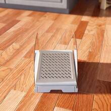 Adjustable Height Cat Litter Ladder, Kitty Litter Box Step, Anti-Tracking Cat Litter Tray - one-size - View 3