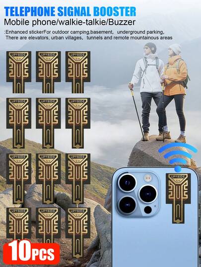 Mobile Signal Booster Sticker, Portable Personal Signal Sticker, Compatible With SP-11pro, Mobile Signal Sticker, Network Enhancer Sticker, 5G Signal Amplifier For 11pro