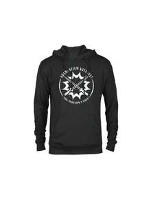 Premium Fleece Hoodienew England Patriots&Patriots&Seahawks&&Essentials Hoodie&Hoodies For WomenStudios Deadpool & Wolverine Adamantium Katanas Logo- Pullover Hoodie For Adults  Perfect For Him & Her - 黑色 - 查看 7