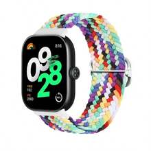 Nylon Strap Compatible With Xiaomi Smart Watch Series Mi Band 9PRO/8PRO, Elastic Adjustable Braided Solo Loop Replacement Belt Bracelet, Also Suitable For Smartwatch Series Watch 4/5/6, Fashionable Accessory For Male And Female, Great Gift For Men And Women - Multicolor - View 17