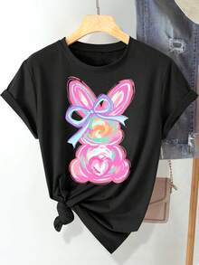 Women Outdoor Tees & Tanks - Black - View 1