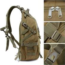Tactical Backpack For Laptop, Waterproof Camping Backpack, Large Capacity, Heavy Duty Backpack For Men - Khaki - View 8