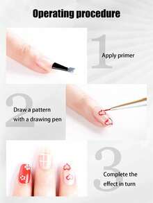 21pcs Nail Art Brush Set For Uv Gel Polish Drawing Painting Flower Design Silicone Dotting Pen Rhinestone Picker Manicure Tools,Nail Art Brushes, Nail Brush Set With Nail Stand, Nail Holder Painting Nails, Nail Art Tools, Nail Dotting Home & Salon Nail Art Design - Multicolor - View 3