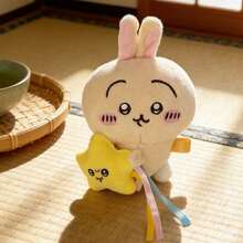 3Pcs-Chi-Ka-Wa Plush Doll Pendant Star Hugging Series Hachiware USAGI Cute Cartoon Keychain Hanging Keychain Plush Doll Accessories - 3件 - 查看 3