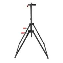 Eatssode Pull Up Bar Rack, Power Tower Pull Up Dip Station, Klimmzugstange, Freistehend mit Dip Barren Power Rack for Home Gym, Krafttrainingsgerät im Home-Gym, höhenverstellbar 175-230cm, Max 200KG - Schwarz - Übersicht 8