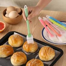 1/2/3pcs Silicone Omelette Spatula, Non-Stick Pancake Flipper Suitable For Non-Stick Pans, Cakes, Griddles - Multicolor - View 6