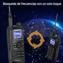 Radio Walkie Talkie Baofeng Uv28 Con Gps 10w 10km 999canale Bandas de frecuencia FM,AM,VHF1, VHF2, UHF Color Negro - Negro - Ver 8