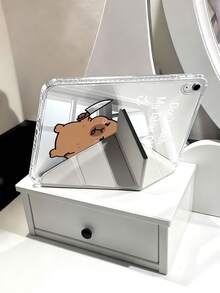 The One Holding The Knife, Capybara, Don't Touch My Tablet! Tablet Case Compatible With Air 11-Inch M3 2025 / M2 2024, Air 5th Generation 2022 , (A16) 11 Inch 11th Generation 2025,Compatible With Samsung Galaxy Tab,Kindle Paperwhite 12th Gen 2024, Clear Back ,Fashion Pattern Protective Case,Automatic Sleep And Wake-Up Function, Airbag Protection, Suitable For Gifts And Office Use - Multicolor - View 7