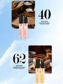 Bộ 10 chai/hộp 5ml Xịt thơm phòng hương Brazil, phiên bản giới hạn, dạng xịt đa tầng tiện dụng, hương thơm lâu dài, tỏa ra hương vani, dừa, hoa, cam quýt, gỗ và biển thanh lịch của Brazil, một loại xịt thơm phòng dễ chịu. - Nhiều mùi hương khác nhau - Xem 7
