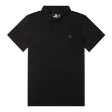 Timberland Men's Soft Polo Shirt, Comfortable Minimalist Polo Short Sleeve, Suitable For Outdoor, Commuting, A2EPMX65 - Black - View 1