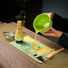 1pc/5pcs Japanese Style Matcha Bowl Ceramic Matcha Whisk Set, Bamboo Matcha Brush, Matcha Ceremony Gift Box - Multicolor - View 3