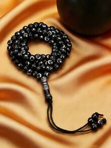 MONALLY 中东风格99颗星月念珠，男女皆宜，伊斯兰祈祷念珠，日常礼拜饰品 - 串珠項鍊 - 查看 2