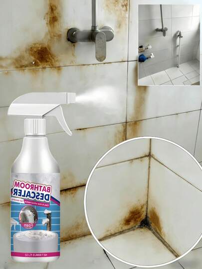 JUE FISH Christmas Bathroom Cleaner - Can Be Directly Sprayed On Surfaces Needing Cleaning, Including Bathroom Walls, Tiles, Faucets, Showerheads, Sinks, Toilet Crevices, Glass Doors And Corners.