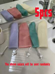 6-Layer Thick Foam Soap Net Bag, Hanging Mesh Soap Pouch, Essential Beauty Tool - one-size - View 10