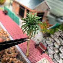 11棵混合装3-16厘米迷你椰子树人造植物，适用于沙盒模型微缩景观 - As photos - 查看 2