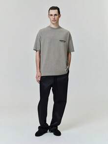 Fear Of God Essentials Classic Short Sleeve Tee Homestead Heather (SS25) - Homestead Heather - View 3