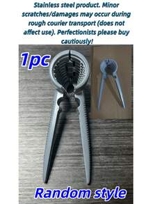 1pc Multi-Functional Metal Nutcracker, Non-Slip Handle Nutcracker, Magic Screwdriver, Durable Metal Nut Cracker For Home Use - Can Open Walnuts, Chestnuts, Hazelnuts And Pecans | Ergonomic Handle Nut Cracker Multi-Purpose Nut Pliers, Nut Shelling Tool - Multicolor - View 15