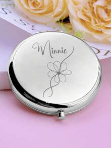 1个可定制花卉图案的便携式折叠化妆镜，适合作为礼物送给孩子、女儿、姐妹、闺蜜、伴娘等。既可用作化妆镜，也可作为教师节、结婚纪念日、情人节等场合的礼物。 - 軍綠色 - 查看 37