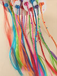 18 piezas de pasadores de pelo con diseño de hadas de colores, adecuados para niñas y adolescentes, para todas las estaciones, gran regalo - Multicolor - Ver 3