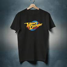 Reprint Rare New Shirt Henry Danger, Active Logo T-Shirt Fu - 黑色 - 查看 3