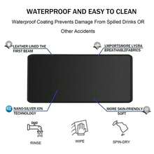 XL 600X300mm Anime Mousepad HD Printing Computer Gamer Locking Lock Edge Mouse Pad XXL 900x400mm Keyboard PC Desk Pad - 15 - Xem 6