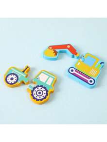 Juego de rompecabezas geométricos de madera 3D: una herramienta para promover la educación temprana y el desarrollo cognitivo de los niños, juguetes para niños, rompecabezas de madera 3D, juguetes de madera, rompecabezas, rompecabezas de madera, rompecabezas, juguetes de madera, rompecabezas de madera - Multicolor - Ver 8